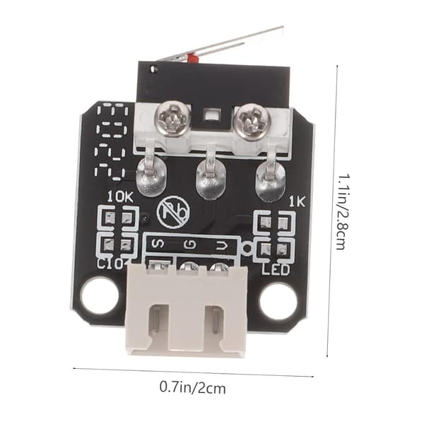 5 stk. printer-endestop DIY-tilbehør kompatibelt robust design plug and play