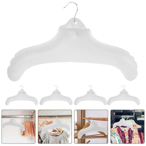 C Practical Inflatable PVC Hanger, Perfect for Travel, Foldable and ...