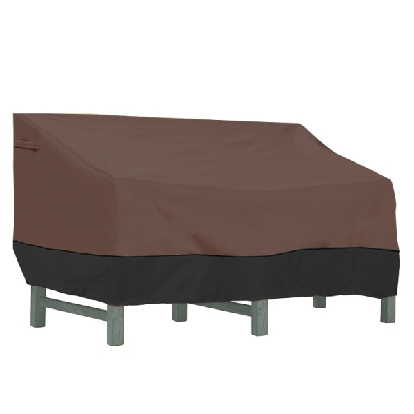 Kraftiga sofföverdrag för utemöbler 3-sits vattentät soffa Loveseat (88"B x 32"D x 32"H)
