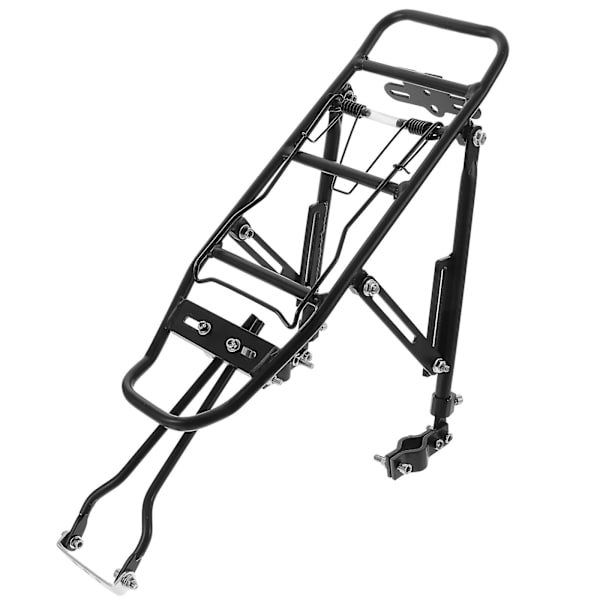 Cykel Bagagebærer Cykel Bagkurv Cykelstativ Cykel Bagkurv Cykel Bagagebærer Kurv Sort 40X14CM
