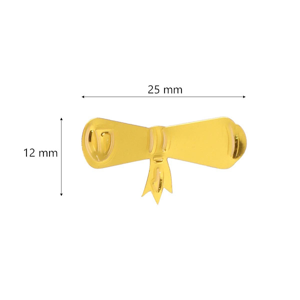 3 Pack Graduation Party Dekorationer Examen Fest Dekorationer Tillbehör Examen Hatt KonfettiM M