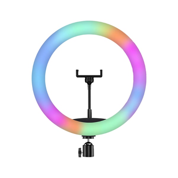 Rgb-valokuvausvalo Kaksivärinen lämpötila Väri-LED-kädessä pidettävä valotikku Video Live Selfi