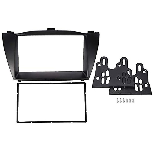 Din Bilradio Facia Trim Kit Installation Kompatibel Med Hyundai Tucson Ix35 2010