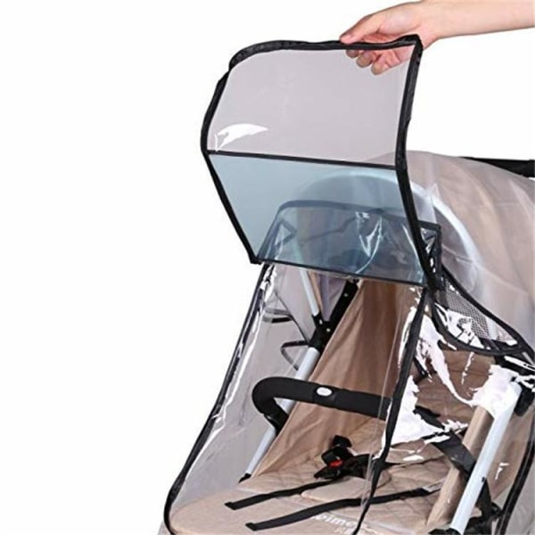 Cover för barnvagnar Universal för alla typer av barnvagnar Skydd mot regn och vind Bra luftcirkulation ( one size