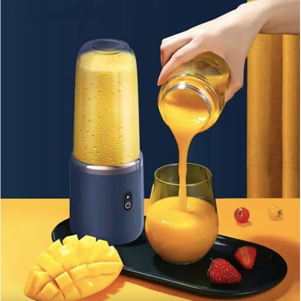 Personlig blender til shakes og smoothies med 35 cl To Go-flaske, lille bærbar størrelse