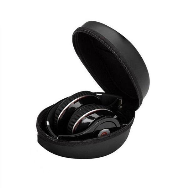 Oppbevaringsveske for hodetelefoner sammenleggbar beskyttelsesveske for hodetelefoner stor hodetelefonveske