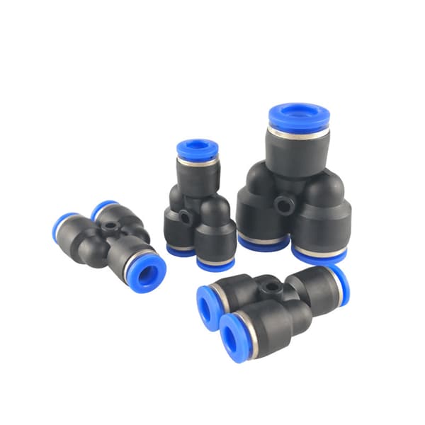 15 st 6 mm 8 mm 10 mm Y-formade snabblåskopplingar för trädgårdsslang