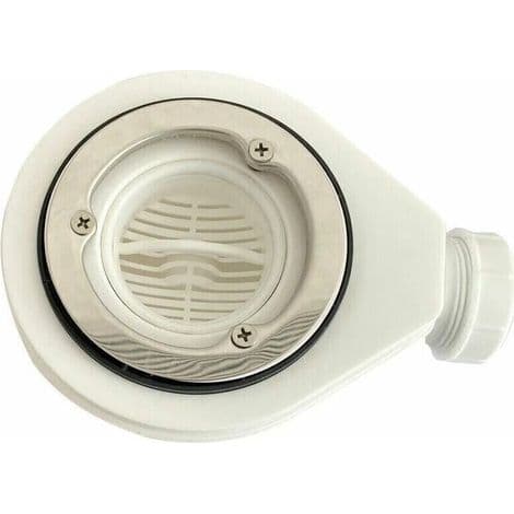 DONA horizontal drain without cover Ø90 for shower trays, Sunny, Horizontal drain without
