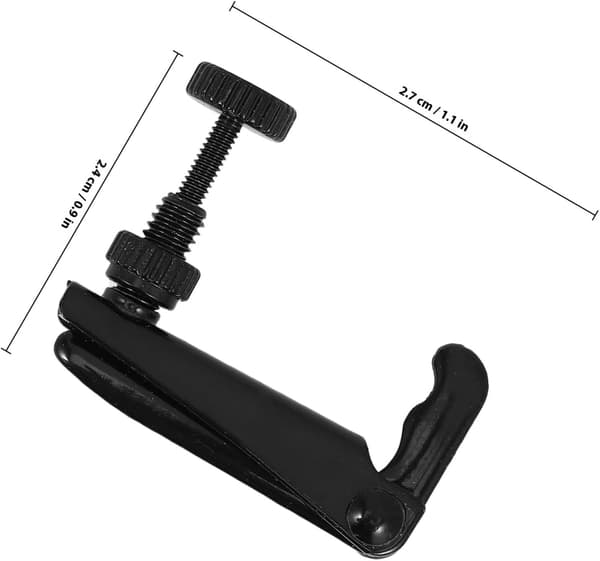 4 stk messingfiolin finstemmere fiolinstrengjusterere for stemmemateriale deler stemmere