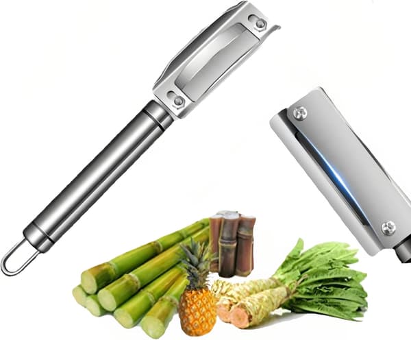 Heavy Duty Vegetable Peeler, Ultra Sharp Thick Blade for Butternut Squash, Sugarcane, Asparagus, Easy Peeling Fruit and Vegetable Tool
