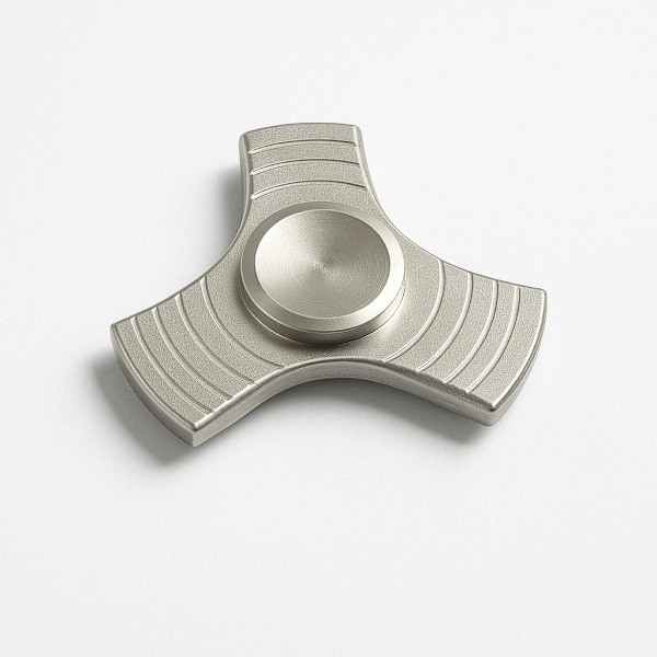 Fidget Spinner Trio Metal - Sølv 53