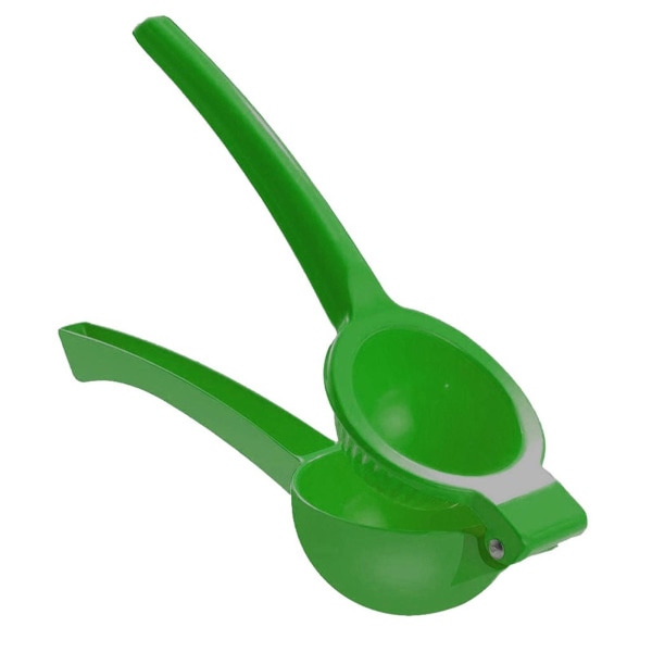 1 stk Premium Kvalitet Metall Sitron Lime Squeezer Manuell Presse Juicer Grønn Green