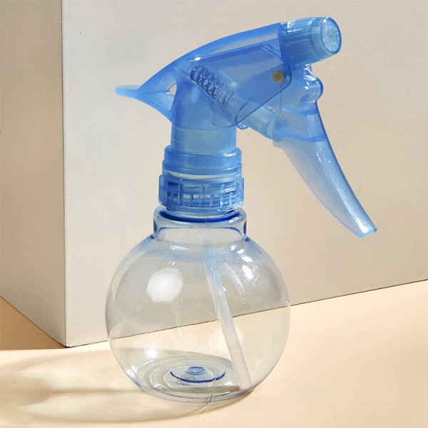 2st blå plast handhållen vattensprayflaska för frisör/trädgård/växt tom spray