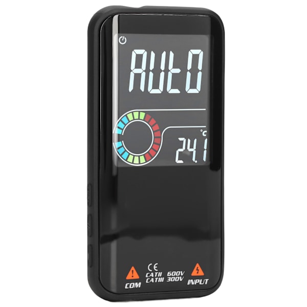 Digitalt multimeter med farve LCD-skærm