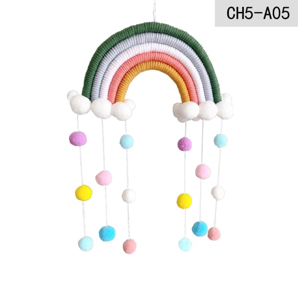 Crib Hanging Toys, Rotating Plush Toys, Background Decoration, Decoration, Rainbow Ornaments