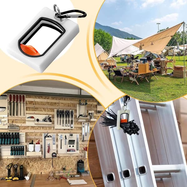 Cable Tie Holder, Efficient Reusable Portable Management, Tool Belt Cable Tie Organization Computer Home Office Kitchen Indoor with 100 Cable Ties