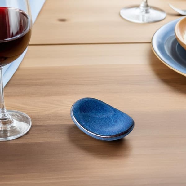 3-piece Ceramic Spoon Rest Set for Stovetop and Dining Table - Heat-Resistant Kitchen Utensil Holder