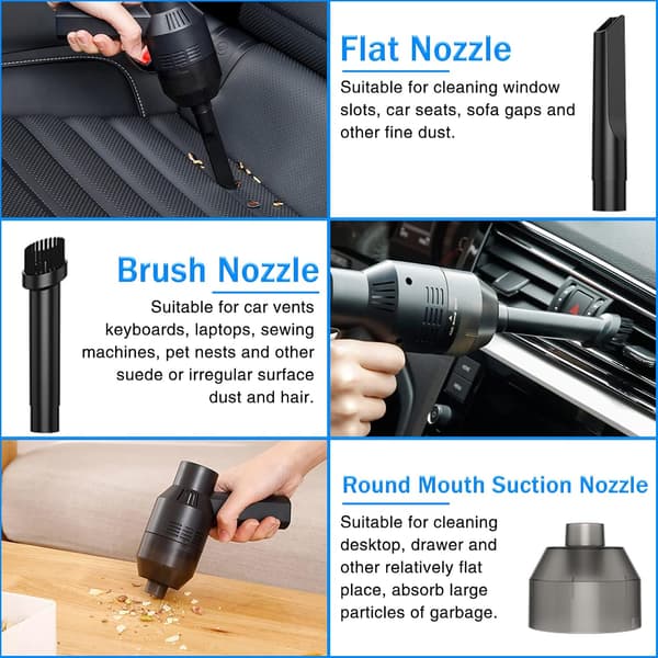 Mini Rechargeable Powerful Keyboard Vacuum Cleaner for Computer, Portable Cordless Vacuum Cleaner - Best Cleaning Tool