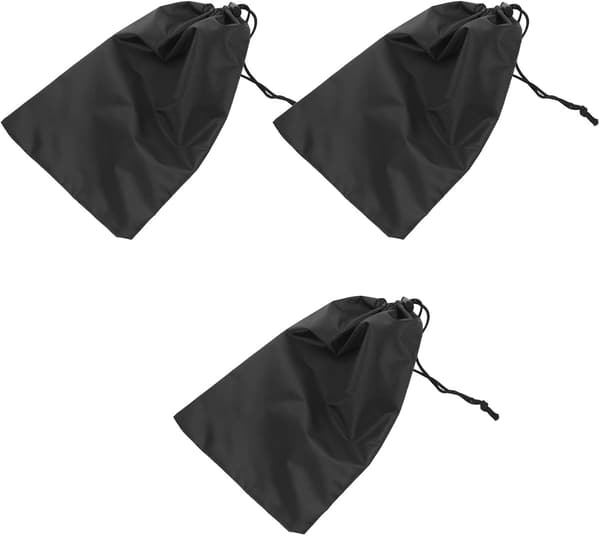 3-pack Multifunktionella Jacka Dragskopåsar Designade för Förvaring av Badkläder för Strand- och Utomhusaktiviteter