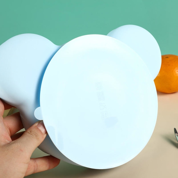 wathet Sugeplater for baby- og småbarnsplater - Sklisikre babyplater med suge-silikonplater for baby og barn