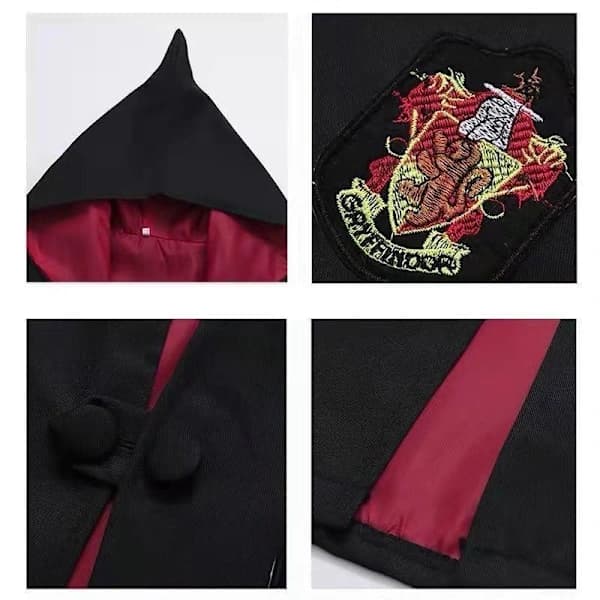Harry Potter Magical Robe Set - Slytherin Seven-Piece Costume Set