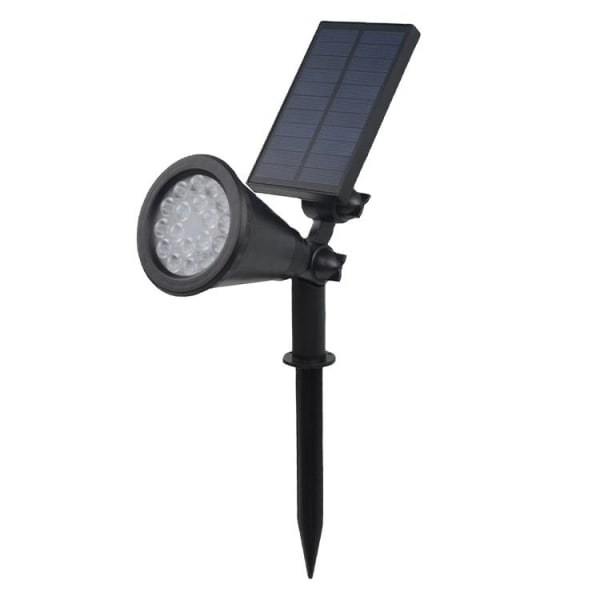 Solar Spot Lights Outdoor, 18 LEDs Solar Outdoor Lights Auto On/Off with IP67 Waterproof Solar Yard Spotlight Landscape