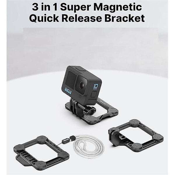 Ulanzi Gp-16 3 I 1 Action Kamera Quick Release Beslag Til Gopro 10