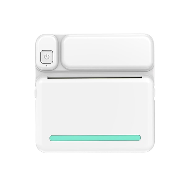 C19 Bekväm ficka miniskrivare Thermal Bluetooth Mobiltelefon Fotodata Sticky Note Printer Eng Blue
