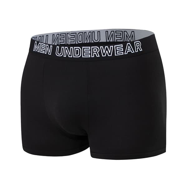 4-pak underbukser til mænd, afslappede, åndbare, komfortable stretch-sportsshorts 4 STK S 4 PCS S