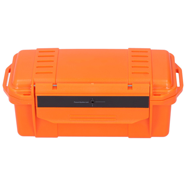 Waterproof Outdoor Tool Storage Box Shockproof Gear Container Orange