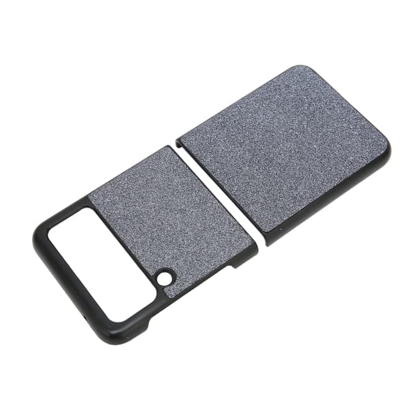 Glittrende Bling Mobilcover til Galaxy Z FLIP 3 Stødsikkert Foldbart Mobiltelefonbeskyttelse Sort_tfrf