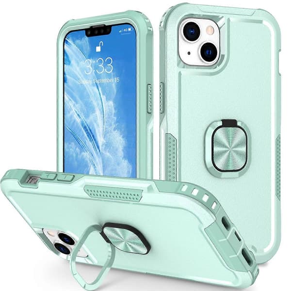 3-in-1 Ring Holder Phone Case for iPhone 14