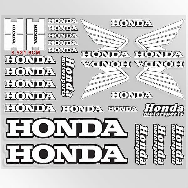 Mærkater til Honda Motorcykel Tank Logo Kit FG096