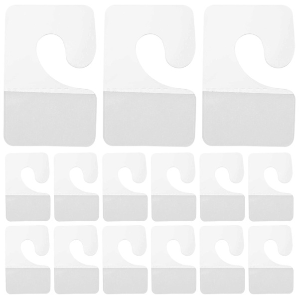 200 st Peg Hooks Pegboard Självhäftande Hängande Flikar Hängare Genomskinliga Hängande Flikar Pegboard Display Hängande Flikar Krokar Transparenta 4,2X2,7CM