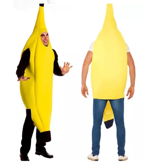Banandräkt Halloween Scenkostym Utklädnad Cosplay