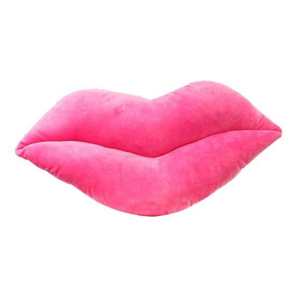 50cm Home Decorative Pillow For Sofa Sexy Big Red Lips Couple Gift Short Plush Pp Cotton Filled Cush