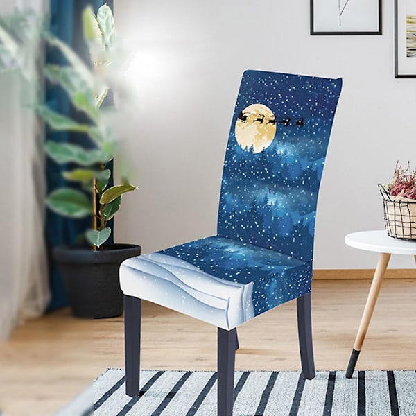 Joulupukki-tuolinpäällinen Klassinen Jouluaiheinen Koriste Kuva