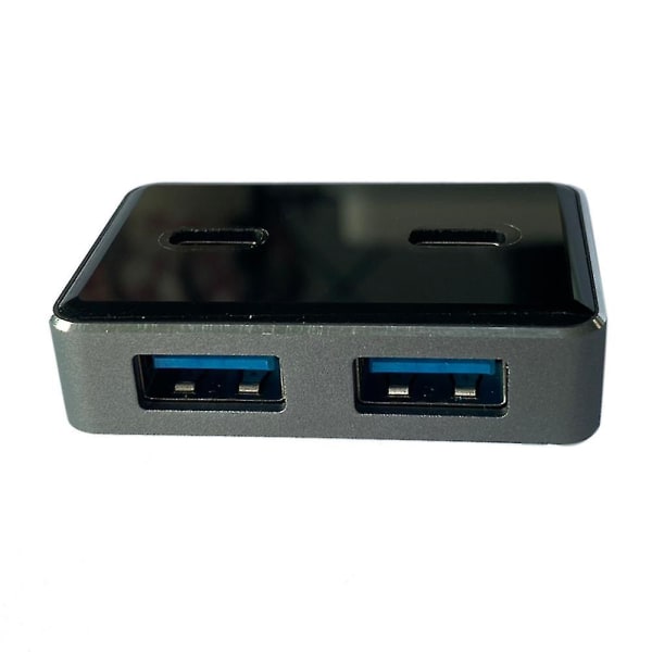 4 i 1 USB-hub multiport-adapter, kompatibel med Tesla Model 3 Model Y hurtiglading