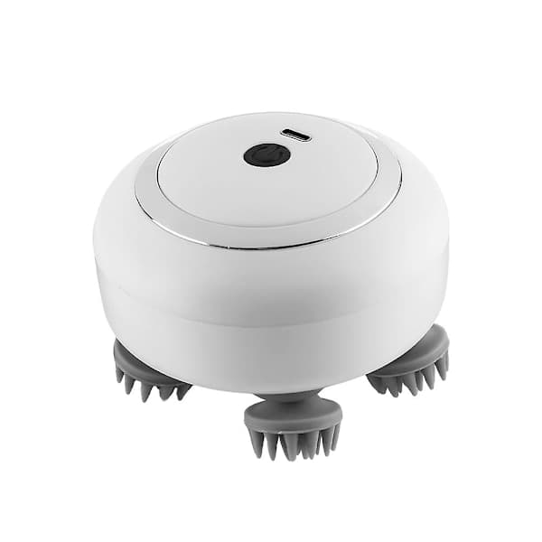 Elektrisk hovedmassager til krop, kat, afslappende rødt lys, fysioterapi, 3d hårmassage, dyb vævsmassage, vibrationsskaft