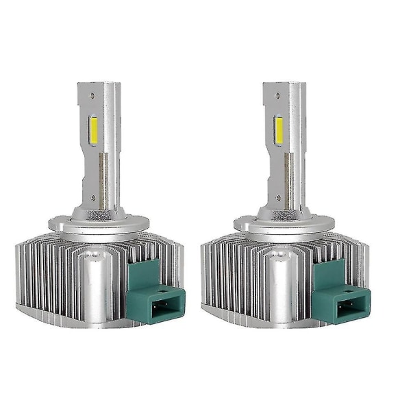 D3s Led Forlygte Hid D3s/r Bil Pære Led 8000lm Csp Chip 6000k Hvid