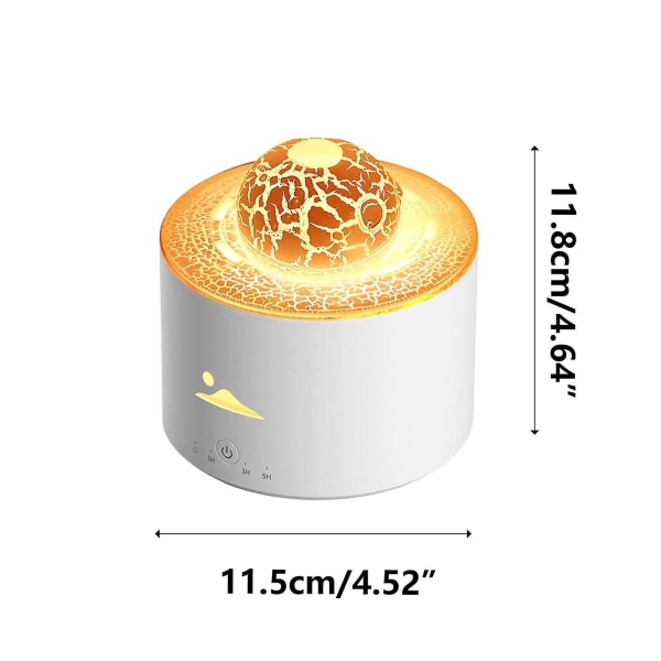 Flame Planet Aromadiffuser Hvit