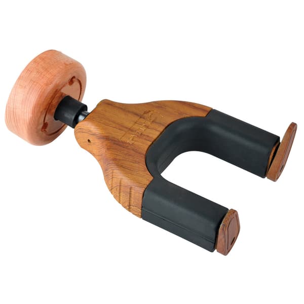 Guitar Wall Mount, Automatic Locking Guitar Wall Hanger, Hardwood Base