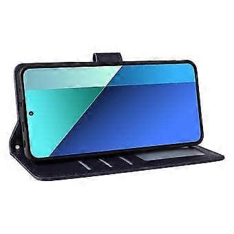 PU-læder pung etui med stativ til Xiaomi Redmi Note 13 4G Style D Style D