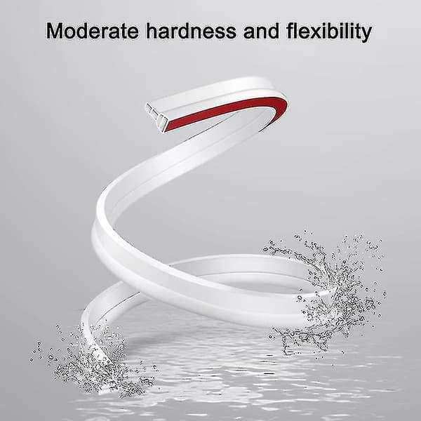 Foldable Shower Threshold Water Barrier Water Stopper for Shower 3M 3M