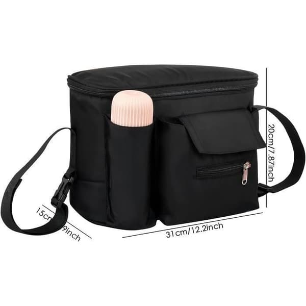 Stroller Bag, Universal Stroller Organizer, Stroller Organizer Bag, Stroller Diaper Bag, Large