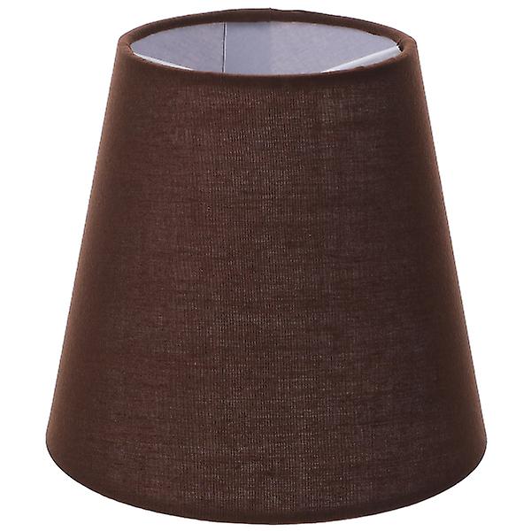 Cloth Lamp Shades Chandelier Wall Lamp Dust-proof Covers Lamp AccessoriesCoffee14X13X9CM