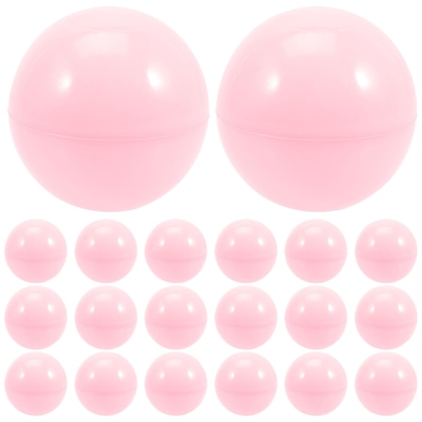 100 stk Børnepitbolde Yndig runddesignede havbolde Festlegetøjsbolde Pink7x7cm Pink 7x7cm