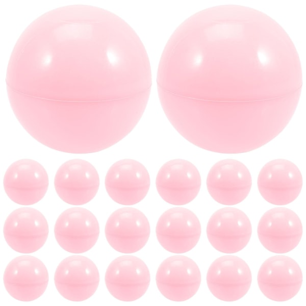 100pcs Children Pits Balls Adorable Round Designed Ocean Balls Party Toy BallsPink7x7cm