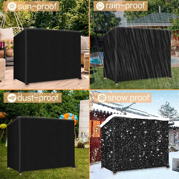 2-sits Patio Swing Cover - Utomhus Swingstolskydd, Hängmatta, Glider Skydd - Hållbart, Vattentätt, Dammtätt, Vindtätt, Allväderskydd
