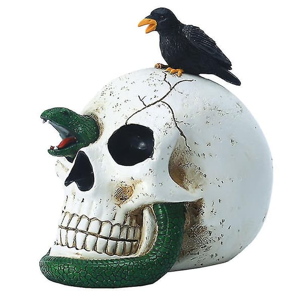1 stk. Halloween-pynt i harpiks til Halloween-dekorationer